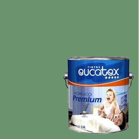 Tinta Acrilica Semi Brilho Eucatex Árvore de Natal 3,6lts