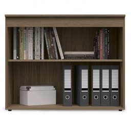 Balcão para Escritório 2 Portas Office 2017 Marrom - 3 Balcão para Escritório 2 Portas Office 2017 Marrom - 3