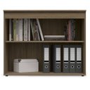 Ver imagem 3 de Balcão para Escritório 2 Portas Office 2017 Marrom
