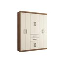 Ver imagem 7 de Guarda Roupa 8 Portas e 2 Gavetas Verona 8.2 Jatobá/areia - Santos Andirá