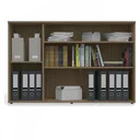 Ver imagem 3 de Armário para Escritório com Chave 3 Portas Office Marrom