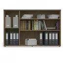 Ver imagem 3 de Armário para Escritório com Chave 3 Portas Office Marrom