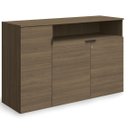 Ver imagem 2 de Armário para Escritório com Chave 3 Portas Office Marrom
