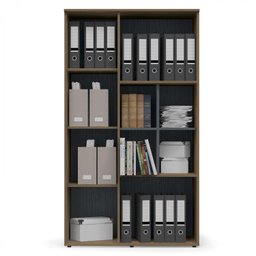 Armário para Escritório Alto com Nicho 3 Portas Office Kappesberg - 2