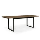 Ver imagem 5 de Mesa de Reunião para Escritório 8 Lugares Industrial Office 220x91cm Carvalho/Munique
