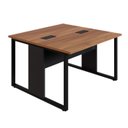 Ver imagem 2 de Mesa de Trabalho para Escritório 2 Lugares Nog Pre 1,20m F5