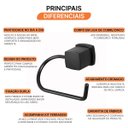 Ver imagem 3 de Porta Papel Block 26799 Meber - Preto