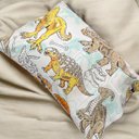 Ver imagem 5 de Jogo Cama Dinossauro 100% Algodao Estampado 88x188x30cm
