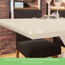 Ver imagem 3 de Mesa de Jantar com Tampo em MDF 120cm Juanita Casa 812