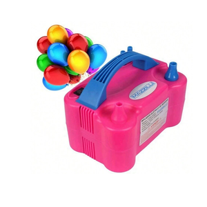 Inflador de Balão Elétrico Rosa 220v