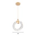 Ver imagem 4 de Lustre Pendente Nitrolux Ntl-007 Rose Gold Led Bivolt