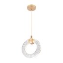 Ver imagem 3 de Lustre Pendente Nitrolux Ntl-007 Rose Gold Led Bivolt