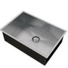 Cuba Quadrada 60 X 40 Cm Inox Com Válvula Cozinha Moderna - 4
