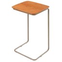 Ver imagem 1 de Mesa de Apoio Slim Castanho em Metal Champanhe