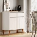 Ver imagem 5 de Aparador Buffet Sala Zeus 3 Portas 1 Gaveta - Rede Móveis