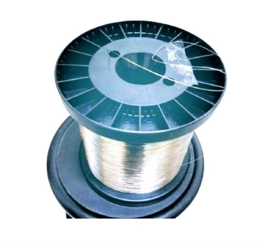 1 kg de Linha de aço inox polido brilhante duro 0,80 mm 254 Mt - 4
