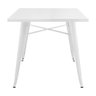 Mesa Iron Tolix - Metal - Bar - Gourmet - Branco - 1