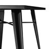 Mesa Iron Tolix - Metal - Bar - Gourmet - Preto - 3