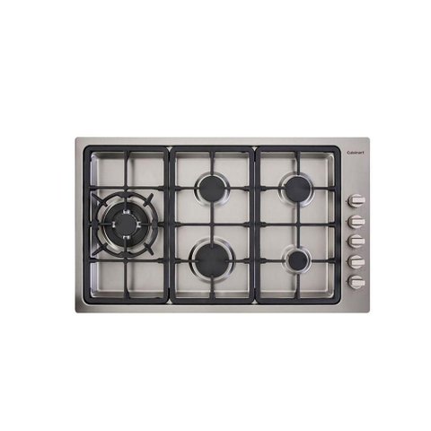 Cooktop a Gás 5 Queimadores 90cm 220v Cuisinart Arkton Inox