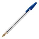Ver imagem 1 de Kit Caixa de Caneta Esferográfica Cristal 1.0mm 100 Unidades Azul e Vermelho - Bic