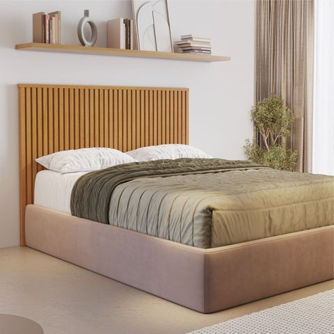 Cabeceira Ripada Queen/king 195cm Sonhar