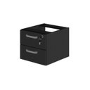 Ver imagem 2 de Gaveteiro Suspenso - Preto/Preto - 26008
