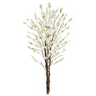 Planta Árvore Artificial Cerejeira X450 Branco 1,6m - 1
