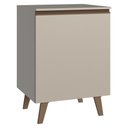 Ver imagem 1 de Balcão de Cozinha 60 Cm 1 Porta com Pés Nice Madesa Crema