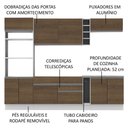 Ver imagem 4 de Cozinha Completa Vicenza com Armário e Balcão + Tampo Madesa