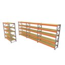 Ver imagem 1 de Kit 4 Mini Porta Pallet 250 Kg 180x200x60 (cxlxp)