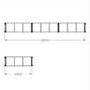Ver imagem 2 de Kit 4 Mini Porta Pallet 250 Kg 180x200x60 (cxlxp)