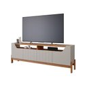 Ver imagem 3 de Rack com Painel Ripado para TV até 60 Polegadas 100% MDF 185CMX197CM Moema Espresso Móveis