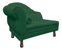 Ver imagem 2 de Recamier Divã Larissa 1,20cm Direito Sala Veludo:verde/liso