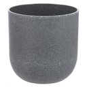 Ver imagem 1 de Vaso Redondo Decorativo Cinza 9,5x9,5 cm - D’Rossi