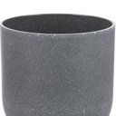 Ver imagem 5 de Vaso Redondo Decorativo Cinza 9,5x9,5 cm - D’Rossi