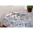 Ver imagem 2 de Toalha de Mesa Retangular Impermeável 160x220 cm Azeite