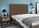 Ver imagem 3 de Cabeceira Lima Plus Queen 1600mm Suede Marrom Taupe - Simbal