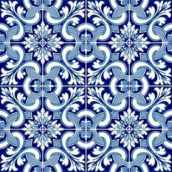 Papel de Parede Xadrez Azul - Prime Decor - Papéis de Parede