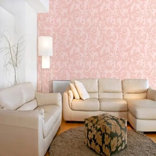 Papel de parede degradê rosa 164 - Branco Casa