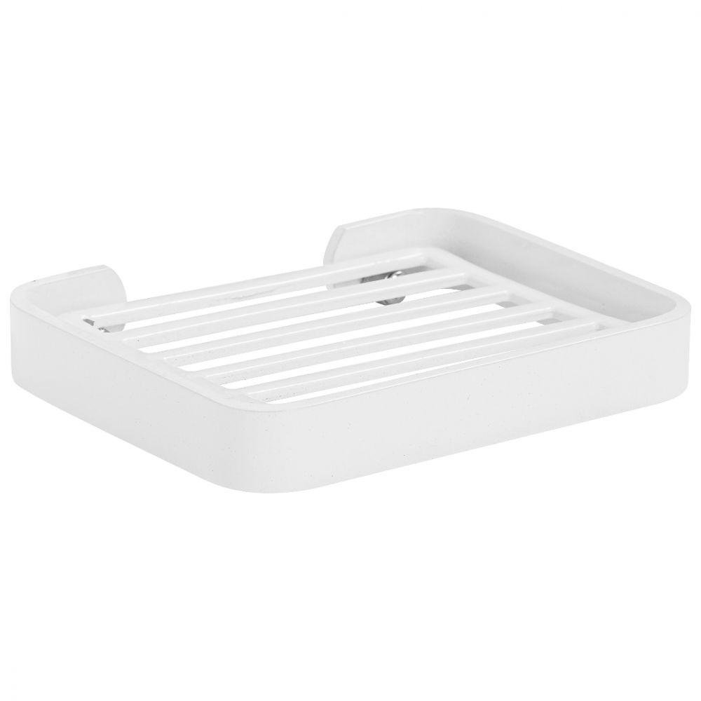 Kit Acessórios para Banheiro Branco 6 Peças - 5