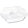 Assadeira Quadrada 0,7l Marinex com Tampa Nadir - 3
