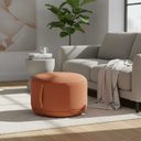 Ver imagem 1 de Puff Decorativo Minimalista Redondo Lounge Rivatti