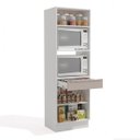 Ver imagem 2 de Paneleiro 3 Portas 1 Gavetas 2 Fornos 70cm P318 Premium Kappesberg