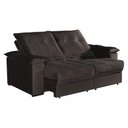 Ver imagem 3 de Sofá 2 Lugares 1,80m Retrátil e Reclinável Matteo Bom Pastor