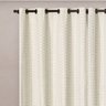 Cortina Blackout PVC com Voil xadrez Bege Corta Luz 2,80M x 2,30M - 3