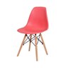 Cadeira de Jantar Charles Eames Eiffel Coral Base de Madeira - 1