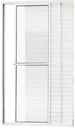 Ver imagem 1 de Porta de Aluminio Balcão 3 Folhas com Trinco Linha Leve:2,10 X 1,50/branco