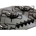 Ver imagem 2 de Cooktop Fornello 5 Bocas Preto Mega Chama à Gás