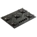 Ver imagem 4 de Cooktop Fornello 5 Bocas Preto Mega Chama à Gás