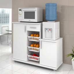 Armário Fruteira 310 2 Portas 1 Gaveta Benetil Móveis - 1